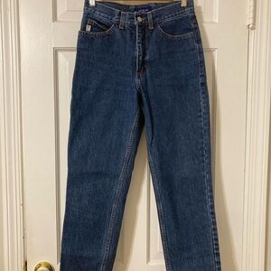 GUESS vintage y2k Dark Blue Straight Leg Jeans for Women